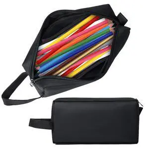 Pencil Case, Large Capacity Pencil Pouch, Stationery Organizer Bag for Office College School, Cosmet Pencil Case, Large Capacity Pencil Pouch, Stationery Organizer Bag for Office College School, Cosmet