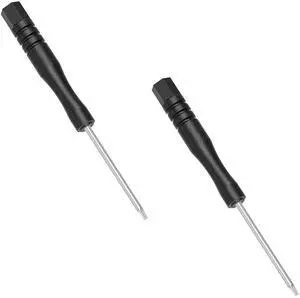 2 Pcs T5 Mini Torx Screwdriver, 80mm | 3.15" Torx Driver Star Bit Screwdriver, Non-magnetic for Comp 2 Pcs T5 Mini Torx Screwdriver, 80mm | 3.15" Torx Driver Star Bit Screwdriver, Non-magnetic for Comp