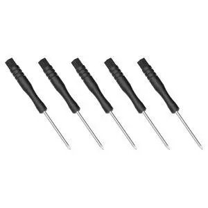 5 Pcs Mini Phillips Screwdriver, 3mm Cross Head, 80mm, Black | 3.15" Total Length, Non-slip Handle, 5 Pcs Mini Phillips Screwdriver, 3mm Cross Head, 80mm, Black | 3.15" Total Length, Non-slip Handle,