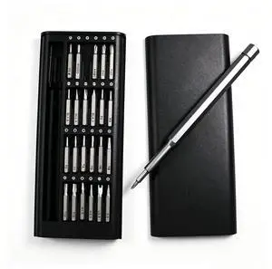24-in-1 Small Precision Screwdriver Set | Professional, Low Magnetic, Mini Repair Tool Kit, For Phon 24-in-1 Small Precision Screwdriver Set | Professional, Low Magnetic, Mini Repair Tool Kit, For Phon