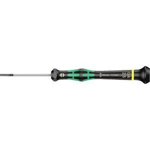 05117994001 Kraftform Micro 2035 Slotted Electronics Precision Screwdriver, 2.5mm Head, 50mm Blade L 05117994001 Kraftform Micro 2035 Slotted Electronics Precision Screwdriver, 2.5mm Head, 50mm Blade L