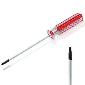 T8 Torx Screwdriver 75mm(3 Inch) Long Magnetic Tip | 6 Point Star Screwdriver for Game Controllers, T8 Torx Screwdriver 75mm(3 Inch) Long Magnetic Tip | 6 Point Star Screwdriver for Game Controllers,