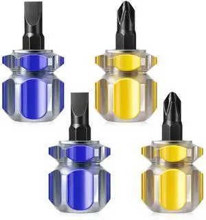 4Pcs Stubby Screwdriver Small Short Sewing Machine Screwdrivers Small Flat Head Screwdriver Tiny Phi 4Pcs Stubby Screwdriver Small Short Sewing Machine Screwdrivers Small Flat Head Screwdriver Tiny Phi