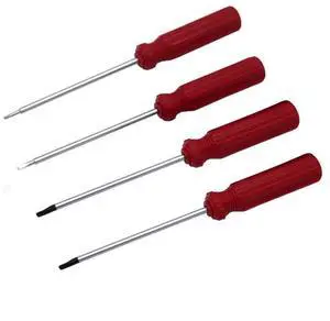 4-Piece Triangle Head Screwdriver Set for Electronic Toys, Triangle Safety Screws Driver Tool Set fo 4-Piece Triangle Head Screwdriver Set for Electronic Toys, Triangle Safety Screws Driver Tool Set fo
