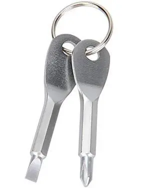 Multifunction Key Chain Pocket Screwdriver Dual-purpose Mini Shape Travel Kits Outdoor Home Screwdri Multifunction Key Chain Pocket Screwdriver Dual-purpose Mini Shape Travel Kits Outdoor Home Screwdri