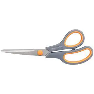 8" Multipurpose Titanium Coated Sturdy Sharp, Gray, 1 Pack | Right/Left Handed Comfort-Grip Handles, 8" Multipurpose Titanium Coated Sturdy Sharp, Gray, 1 Pack | Right/Left Handed Comfort-Grip Handles,