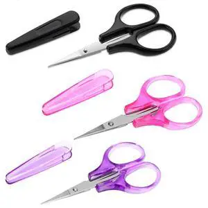 3Pcs Small Craft Scissors Sharpest Precise Stainless Steel Cutting Scissor All Purpose Craft Scissor 3Pcs Small Craft Scissors Sharpest Precise Stainless Steel Cutting Scissor All Purpose Craft Scissor