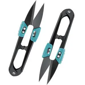 4.2 inch Sewing Scissors - Wider Handle Thread Snips (2 pack) | Professional Snips Scissors for Sewi 4.2 inch Sewing Scissors - Wider Handle Thread Snips (2 pack) | Professional Snips Scissors for Sewi
