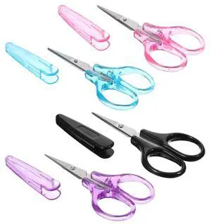4 Pcs Small Scissors all Purpose, 3.6" Mini Scissors Stainless Steel | Embroidery Scissors, Small Co 4 Pcs Small Scissors all Purpose, 3.6" Mini Scissors Stainless Steel | Embroidery Scissors, Small Co