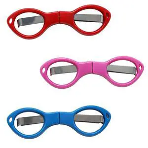 3 Pcs Portable Mini Travel Scissors, Steel Stainless Mini Folding Scissors for Crafting, Retractable 3 Pcs Portable Mini Travel Scissors, Steel Stainless Mini Folding Scissors for Crafting, Retractable