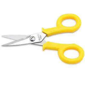 Fiber Optic Kevlar Scissors, 5.5 inch, 3mm Thick 2Cr13 Stainless Steel, Heavy-Duty Cable Cutters for Fiber Optic Kevlar Scissors, 5.5 inch, 3mm Thick 2Cr13 Stainless Steel, Heavy-Duty Cable Cutters for