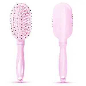 Mini Hair Brush for Little Girls, Small Hair Detangling Paddle for Pain-free Brushing, Little Cute D Mini Hair Brush for Little Girls, Small Hair Detangling Paddle for Pain-free Brushing, Little Cute D
