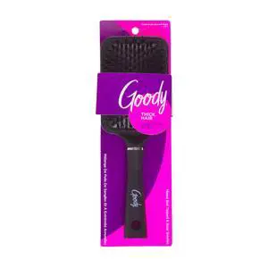 Detangle It Paddle Brush, Black, Custom Style Detangler with Nylon & Boar Bristles, Use as a Detangl Detangle It Paddle Brush, Black, Custom Style Detangler with Nylon & Boar Bristles, Use as a Detangl