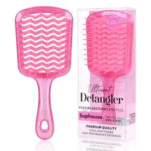Hair Brush for All Wet or Dry Hair Types, Pain-Free Brushing Durable, Anti-Static Bristles, Lightwei Hair Brush for All Wet or Dry Hair Types, Pain-Free Brushing Durable, Anti-Static Bristles, Lightwei