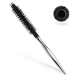 Mini Quiff Roller Brush, Small Round Brushes for Men 1/2 Inch Round Hair Brush for Blow Drying with Mini Quiff Roller Brush, Small Round Brushes for Men 1/2 Inch Round Hair Brush for Blow Drying with