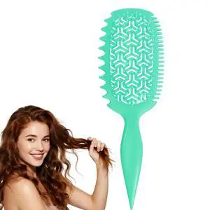 Curly Hair Lovers Gifts Detangler Wet & Dry Hair Brush for Women - Curl Defining Curly/Wavy Brush, S Curly Hair Lovers Gifts Detangler Wet & Dry Hair Brush for Women - Curl Defining Curly/Wavy Brush, S