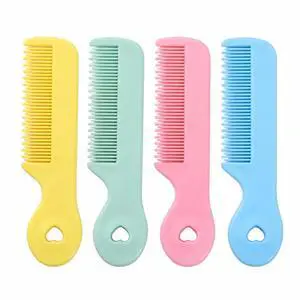 4 Pcs Mini Hair Comb Set, Candy Color Pocket Scalp Massage Brushes with Round Soft Teeth, Gentle Detangling Exfoliating Styling Hair Brushes, Ergonomic Small Hair Combs for Curly Hair Care 4 Pcs Mini Hair Comb Set, Candy Color Pocket Scalp Massage Brushes with Round Soft Teeth, Gentle Detangling Exfoliating Styling Hair Brushes, Ergonomic Small Hair Combs for Curly Hair Care