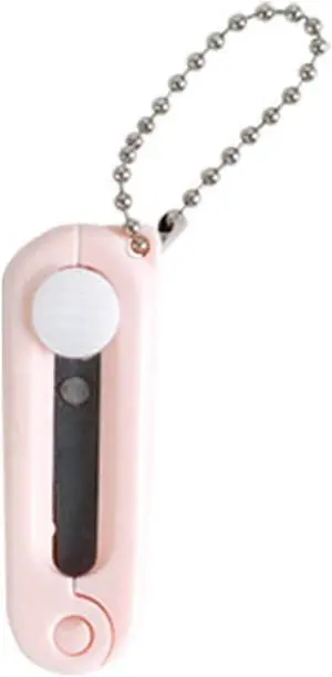 Pink Folding Scissors Safe Portable Travel Scissors Foldable Telescopic Cutter Pocket Mini Scissor with Keychain for Cutting, Scrapbooking, Crafting, Sewing Pink Folding Scissors Safe Portable Travel Scissors Foldable Telescopic Cutter Pocket Mini Scissor with Keychain for Cutting, Scrapbooking, Crafting, Sewing