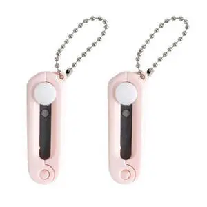 2 PCS Pink Folding Scissors Safe Portable Travel Scissors Foldable Telescopic Cutter Pocket Mini Scissor with Keychain for Cutting, Scrapbooking, Crafting, Sewing Office Cutting Tools 2 PCS Pink Folding Scissors Safe Portable Travel Scissors Foldable Telescopic Cutter Pocket Mini Scissor with Keychain for Cutting, Scrapbooking, Crafting, Sewing Office Cutting Tools