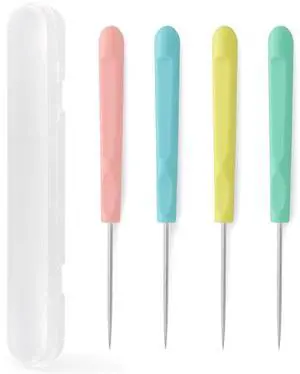4Pcs Sugar Stir Needle Scriber Needle Cookie Decorating Supplies Tool 5.2" 4Pcs Sugar Stir Needle Scriber Needle Cookie Decorating Supplies Tool 5.2"