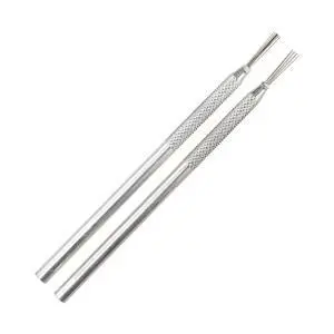 2Pack Clay Needle Tools, Wire Feather Texture Tool for Ceramic Polymer Pottery Clay Sculpting, Texturing, Modeling 2Pack Clay Needle Tools, Wire Feather Texture Tool for Ceramic Polymer Pottery Clay Sculpting, Texturing, Modeling