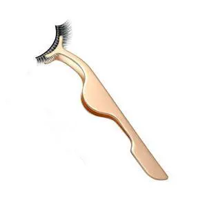 False Eyelashes Applicator Tool Eyelash Extension Tweezers Remover Clip Tweezers Nipper (Golden) False Eyelashes Applicator Tool Eyelash Extension Tweezers Remover Clip Tweezers Nipper (Golden)