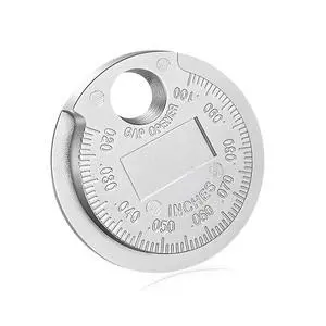 NYTKL Spark Plug Measuring Tool, Wire Spark Plug Gap Gauge Scaled from 0.020 to 0.100 Inch, Universal Zinc Alloy Spark Plug Adjustment Tools Gapper Gauge, Car Accessories (1PCS) NYTKL Spark Plug Measuring Tool, Wire Spark Plug Gap Gauge Scaled from 0.020 to 0.100 Inch, Universal Zinc Alloy Spark Plug Adjustment Tools Gapper Gauge, Car Accessories (1PCS)