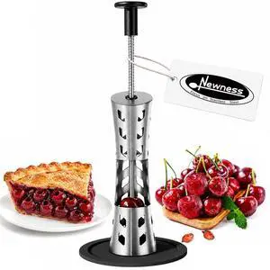Cherry Pitter, Premium Cherry Pitter Remover Tool, 304 Stainless Steel Cherry Seed Remover, Durable Cherry Stoner Fruit Pit Corer Deseeder Kitchen Tool, Press Type, More Labor Saving Cherry Pitter, Premium Cherry Pitter Remover Tool, 304 Stainless Steel Cherry Seed Remover, Durable Cherry Stoner Fruit Pit Corer Deseeder Kitchen Tool, Press Type, More Labor Saving