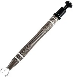 4-Claw Pick up Tool Piercing Ball Grabber, Gray Jewel Pickup Tool | Stainless Steel 4 Prongs Jewel Pickup Tool Terp Pearl Grabber for IC Chip Electronic Components Nails Clamping 4-Claw Pick up Tool Piercing Ball Grabber, Gray Jewel Pickup Tool | Stainless Steel 4 Prongs Jewel Pickup Tool Terp Pearl Grabber for IC Chip Electronic Components Nails Clamping
