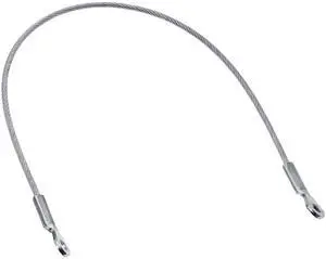 3003081 PVC-Coated Steel Door Lanyard Cable, 17.15 Inches | PVC-Coated Galvanized Steel Cable Helps Prevent Toolbox Doors From Over-Extending And Damaging Hinges, Welds, Or Panels 3003081 PVC-Coated Steel Door Lanyard Cable, 17.15 Inches | PVC-Coated Galvanized Steel Cable Helps Prevent Toolbox Doors From Over-Extending And Damaging Hinges, Welds, Or Panels