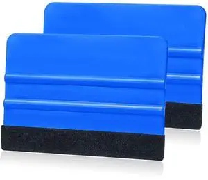 2 Pcs Wallpaper Smoothing Tool, Vinyl Felt Squeegee Window Tint Film Tool | Fit for Vehicle, Window, Glass, Peel and Stick Wallpaper (blue) 2 Pcs Wallpaper Smoothing Tool, Vinyl Felt Squeegee Window Tint Film Tool | Fit for Vehicle, Window, Glass, Peel and Stick Wallpaper (blue)