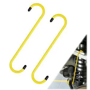 2PCS Brake Caliper Hanger Compression Mechanic Tool with Rubber Tips | Durable Steel, Rust-Proof Automotive Tools for Braking, Axle, Suspension, Herramientas para Extensión de Frenos 2PCS Brake Caliper Hanger Compression Mechanic Tool with Rubber Tips | Durable Steel, Rust-Proof Automotive Tools for Braking, Axle, Suspension, Herramientas para Extensión de Frenos