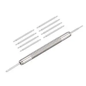 24mm Spring Bar Watch Band Pins Replacement with Spring Bar Removal Tool Kit, 1.5mm Dia, 8 PCS 24mm Spring Bar Watch Band Pins Replacement with Spring Bar Removal Tool Kit, 1.5mm Dia, 8 PCS