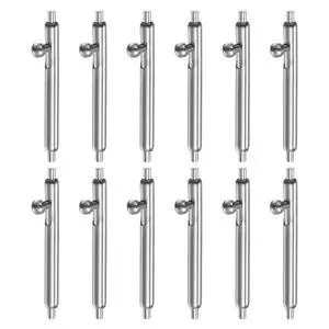 12pcs 14mm Quick Release Spring Bar 1.5mm Diameter Stainless Steel Watch Pins Replacement Band Link Pins Lugs for Watch Band Straps 12pcs 14mm Quick Release Spring Bar 1.5mm Diameter Stainless Steel Watch Pins Replacement Band Link Pins Lugs for Watch Band Straps
