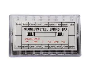 Sold_By_Cheapnwork 360pcs Professional Watch Band Stainless Steel Link Pins Spring Bars Repair (8-25mm) Sold_By_Cheapnwork 360pcs Professional Watch Band Stainless Steel Link Pins Spring Bars Repair (8-25mm)