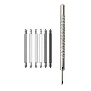 6 Pack Watch Pins, Band Removal Install Tool Spring Bars Pins Replacement 6 Pack Watch Pins, Band Removal Install Tool Spring Bars Pins Replacement