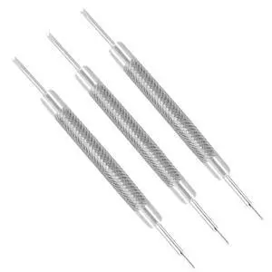 3PCS Double Tip Pins Tools Spring Bar Tools for Watch Wrist Strap Removal Repair Fix Kit Tool 3PCS Double Tip Pins Tools Spring Bar Tools for Watch Wrist Strap Removal Repair Fix Kit Tool