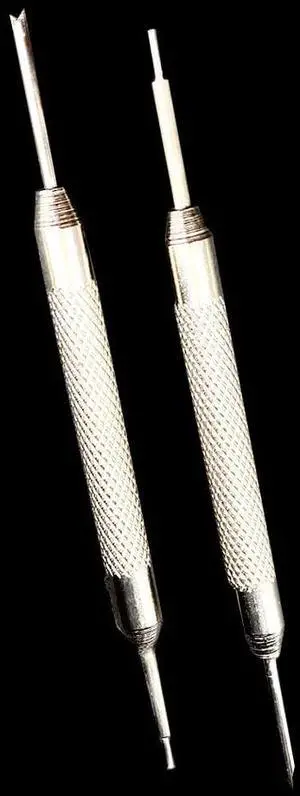 2pcs Double Tip Pins Tools Stainless Steel Spring Bar Tools for Adjust Removal Replace Watch Straps Wrist Bands Watch Pins Repair Fix Kit Tool 2pcs Double Tip Pins Tools Stainless Steel Spring Bar Tools for Adjust Removal Replace Watch Straps Wrist Bands Watch Pins Repair Fix Kit Tool