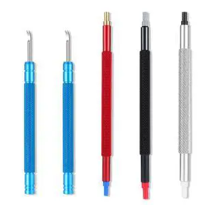 5 PCS Watch Hand Setting Tool, Stainless Steel Watch Hands Repair Tool Kit, 3PCS Hand Pressers Pusher & 2PCS Hands Removers Lever Watchmakers Wristwatch Repair Tools 5 PCS Watch Hand Setting Tool, Stainless Steel Watch Hands Repair Tool Kit, 3PCS Hand Pressers Pusher & 2PCS Hands Removers Lever Watchmakers Wristwatch Repair Tools