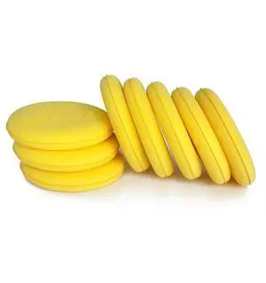 8Pcs Car Waxing Polish Sponges,Yellow Car Waxing Polish Sponges 10cm Car Detailing Applicator Pads Round Pocket Microfiber Foam,Body Repair Tools 8Pcs Car Waxing Polish Sponges,Yellow Car Waxing Polish Sponges 10cm Car Detailing Applicator Pads Round Pocket Microfiber Foam,Body Repair Tools