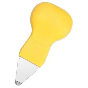 Watch Back Cover Opener Tool 6.5mm Width Alloy Steel Blade Removal Tool Case Pry with ABS Handle for Watches Battery Repair Replacement, Yellow Watch Back Cover Opener Tool 6.5mm Width Alloy Steel Blade Removal Tool Case Pry with ABS Handle for Watches Battery Repair Replacement, Yellow