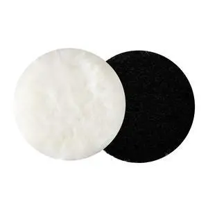 2Pcs 4 Wool Polishing Pads Hook and Loop Buffing Pads for Car Polisher Buffer, Soft Sheepskin Buffing Wheel for Car Detailing, Waxing, Polishing, Compounding 2Pcs 4 Wool Polishing Pads Hook and Loop Buffing Pads for Car Polisher Buffer, Soft Sheepskin Buffing Wheel for Car Detailing, Waxing, Polishing, Compounding