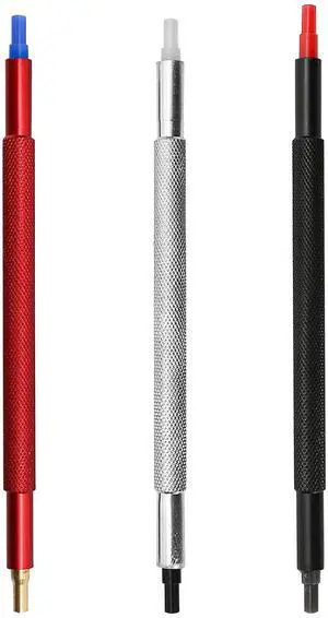 BuleVina 3PCS Watch Hand Setting Tool Set, Watch Hands Pressers Pusher Removal Repair Fitting Tools Kits for Wristwatch Watchmakers, Multi Hole Sizes, Chrome Vanadium Steel Material BuleVina 3PCS Watch Hand Setting Tool Set, Watch Hands Pressers Pusher Removal Repair Fitting Tools Kits for Wristwatch Watchmakers, Multi Hole Sizes, Chrome Vanadium Steel Material
