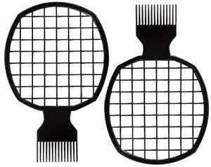 Upgraded 2-Piece Hair Twist Comb Hair Sponge Brush Set - Superior Curl Definition for Men and Women (Black) Upgraded 2-Piece Hair Twist Comb Hair Sponge Brush Set - Superior Curl Definition for Men and Women (Black)