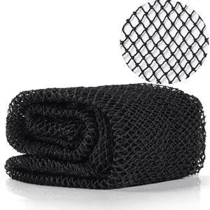 African Net Sponge Authentic,Exfoliating Body Shower Scrubber,Black | Woven nylon africannet sponge,stretches up to 66in for full body & back washing removes dead skin,oil,For Women and Man African Net Sponge Authentic,Exfoliating Body Shower Scrubber,Black | Woven nylon africannet sponge,stretches up to 66in for full body & back washing removes dead skin,oil,For Women and Man