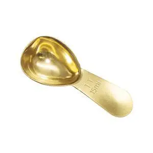 1 Pack Coffee Scoop, 1 Tablespoon, Stainless Steel Measuring Spoons for Ground Coffee, Sugar, Protein Powder, Tea Leaves (1, Gold, 15 ml) 1 Pack Coffee Scoop, 1 Tablespoon, Stainless Steel Measuring Spoons for Ground Coffee, Sugar, Protein Powder, Tea Leaves (1, Gold, 15 ml)