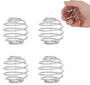 4 Pcs 2.1-Inch Large Size Shaker Balls for Protein Shakes,Milkshake and Salad Dressing,304 Stainless Steel Shaker Ball 4 Pcs 2.1-Inch Large Size Shaker Balls for Protein Shakes,Milkshake and Salad Dressing,304 Stainless Steel Shaker Ball