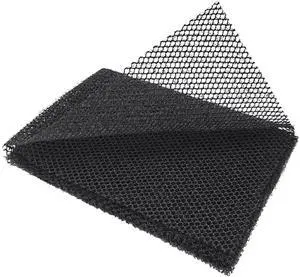 Nylon African Exfoliating Net Sponge, Long Bath Net Sponge (Black) | Mesh Design, Gentle Exfoliation, Stretchable, for All Skin Types, Home, Outdoor Use Nylon African Exfoliating Net Sponge, Long Bath Net Sponge (Black) | Mesh Design, Gentle Exfoliation, Stretchable, for All Skin Types, Home, Outdoor Use