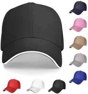 Hats Personalized Baseball Cap, Black | Customize Photo Logo, Adjustable, Washed, for Men Women Hats Personalized Baseball Cap, Black | Customize Photo Logo, Adjustable, Washed, for Men Women