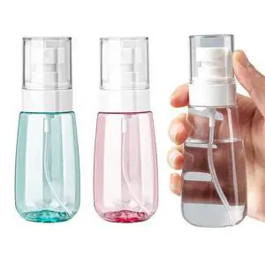 JUNIPLTER 3 Pack Mini Spray Bottles 2oz / 60ml, Fine Mist Water Spray Bottle Leak Proof, Refillable Travel Bottles for Toner, Cosmetics & Hair Care JUNIPLTER 3 Pack Mini Spray Bottles 2oz / 60ml, Fine Mist Water Spray Bottle Leak Proof, Refillable Travel Bottles for Toner, Cosmetics & Hair Care
